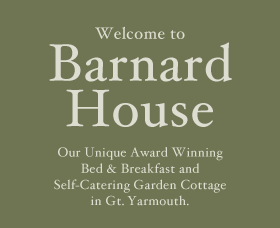 Welcome to barnard house. Our unique bed & breakfast in Great yarmouth